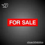 For Sale Property Sign Sticker